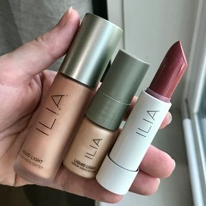 Ilia Beauty set: highlighters & SPF lip tint - NEW